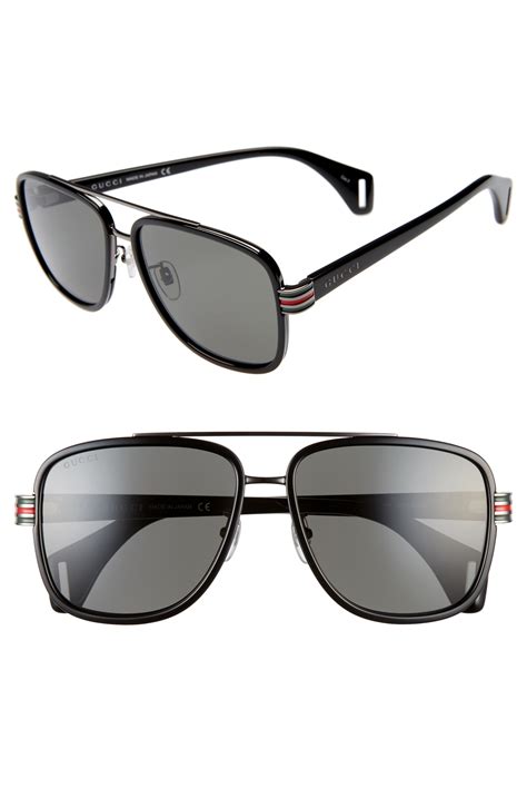 black gucci sunglasses men|gucci sunglasses men price.